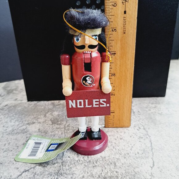 Florida State University Noles Nutcracker Ornament Santas Workshop Seminoles - Picture 8 of 10